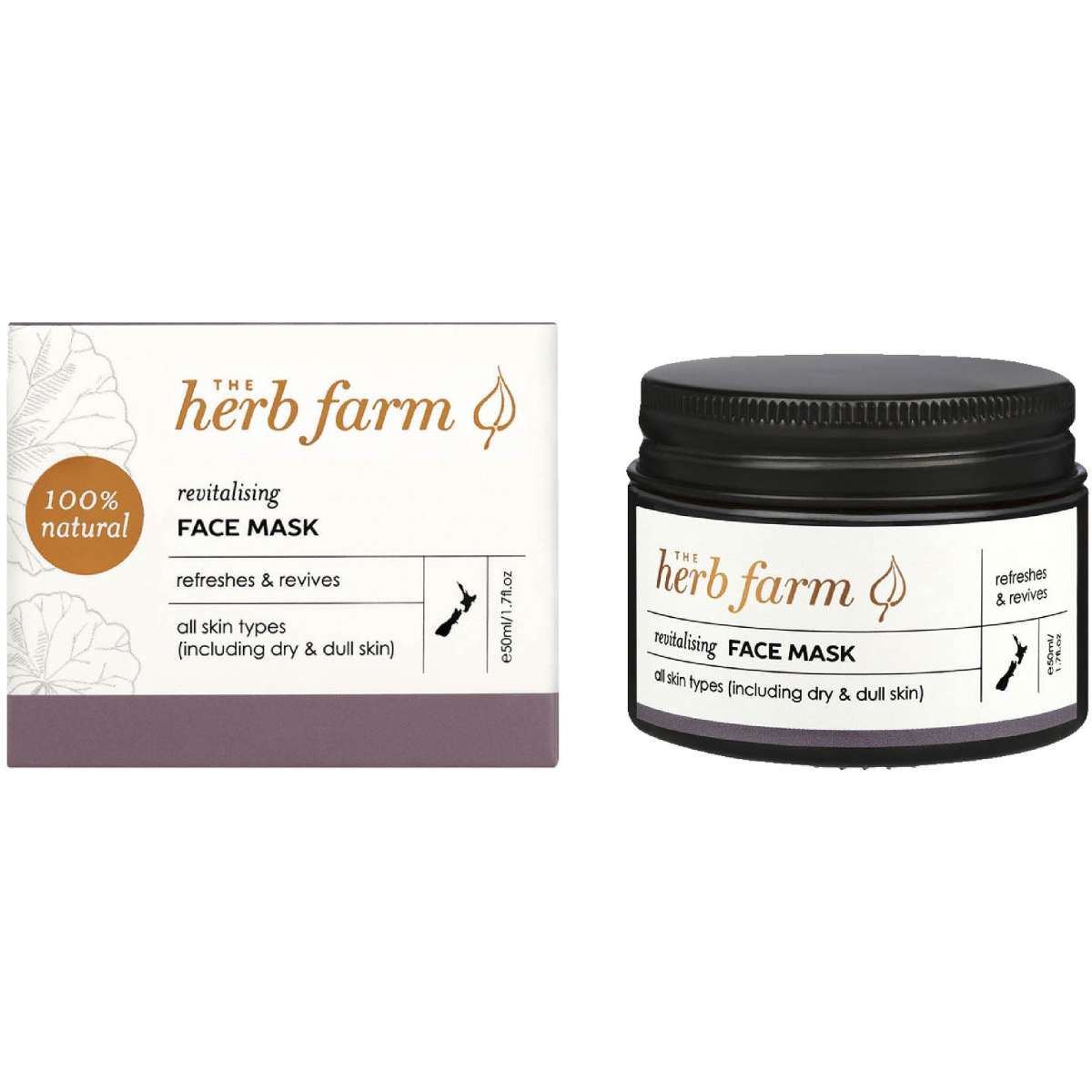 The Herb Farm Revitalising Face Mask 50ml | Woolworths