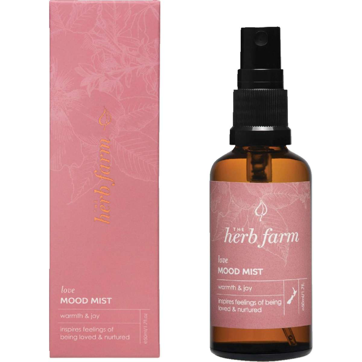 The Herb Farm Love Mood Mist 50ml | Woolworths