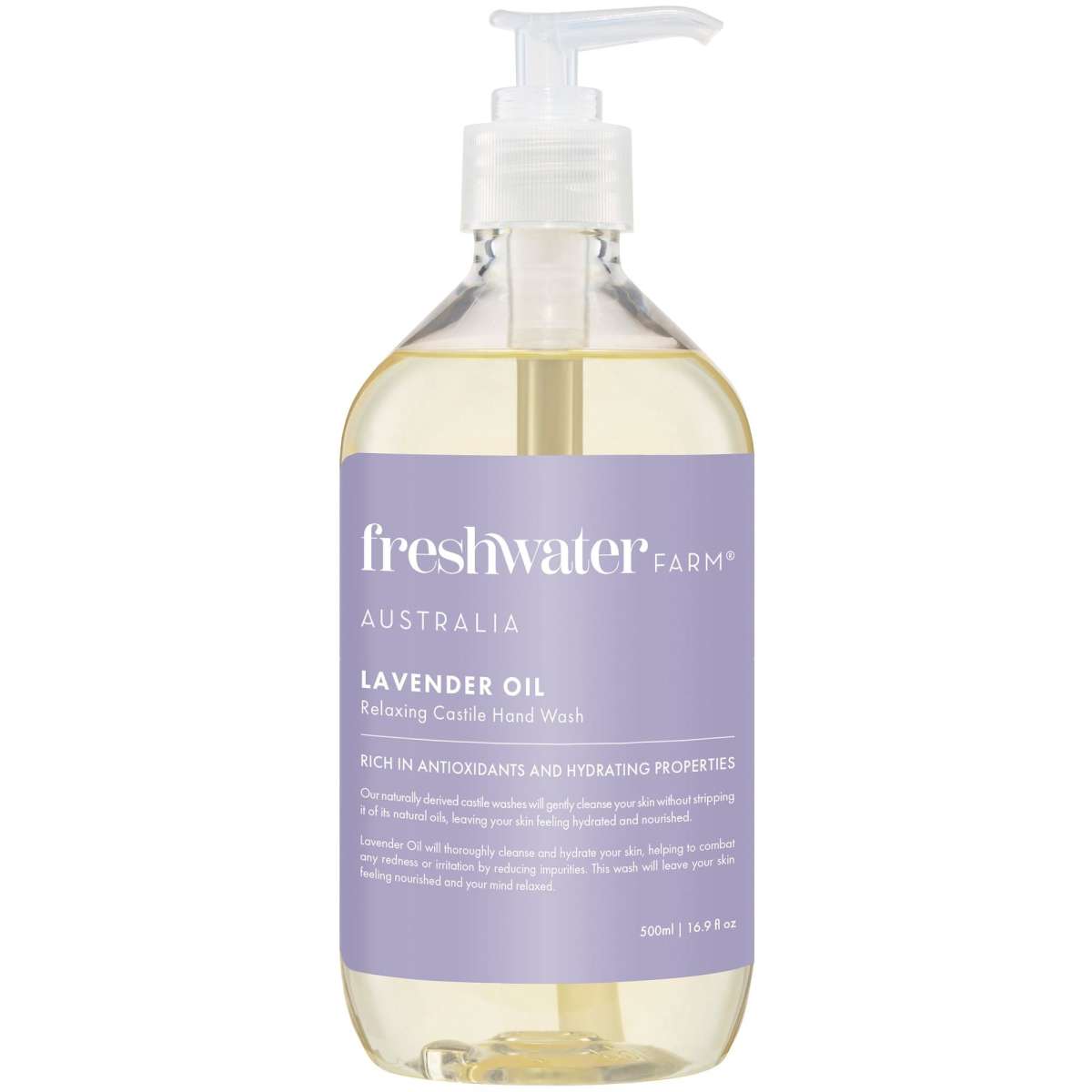Freshwater Farm Lavender Oil Hand Wash 500ml Woolworths