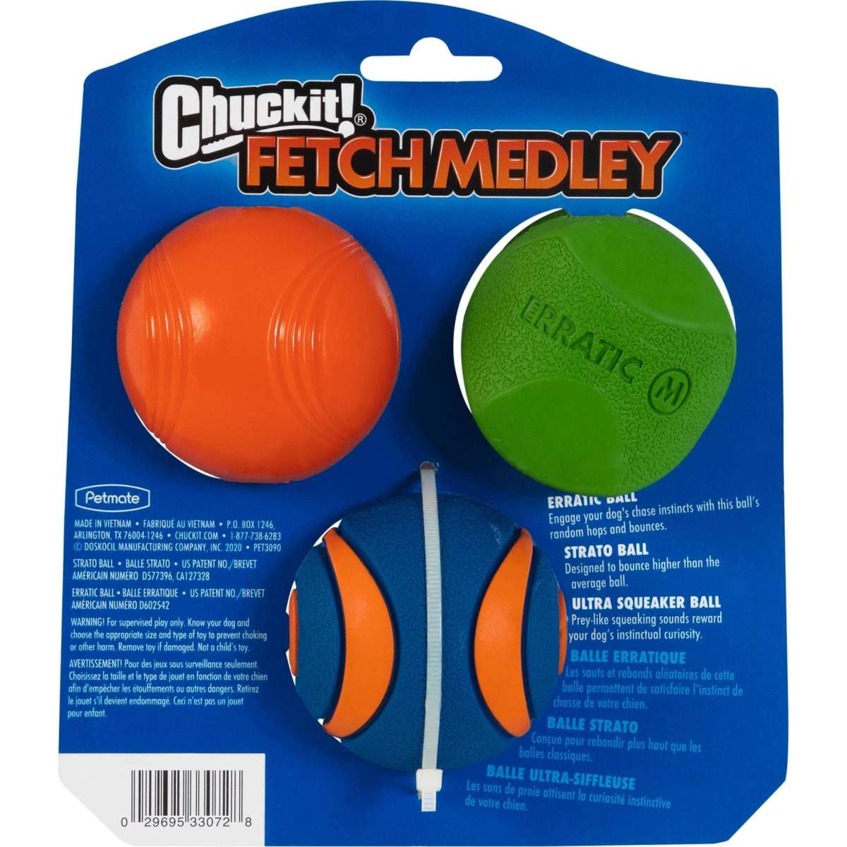 Chuckit! Fetch Medley Interactive Dog Toys Woolworths