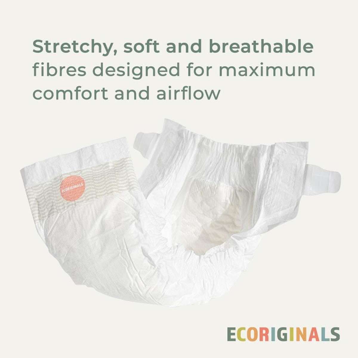 Ecoriginals Eco Nappies Crawler 712kg Plant Based 6 X 24 Pack (144