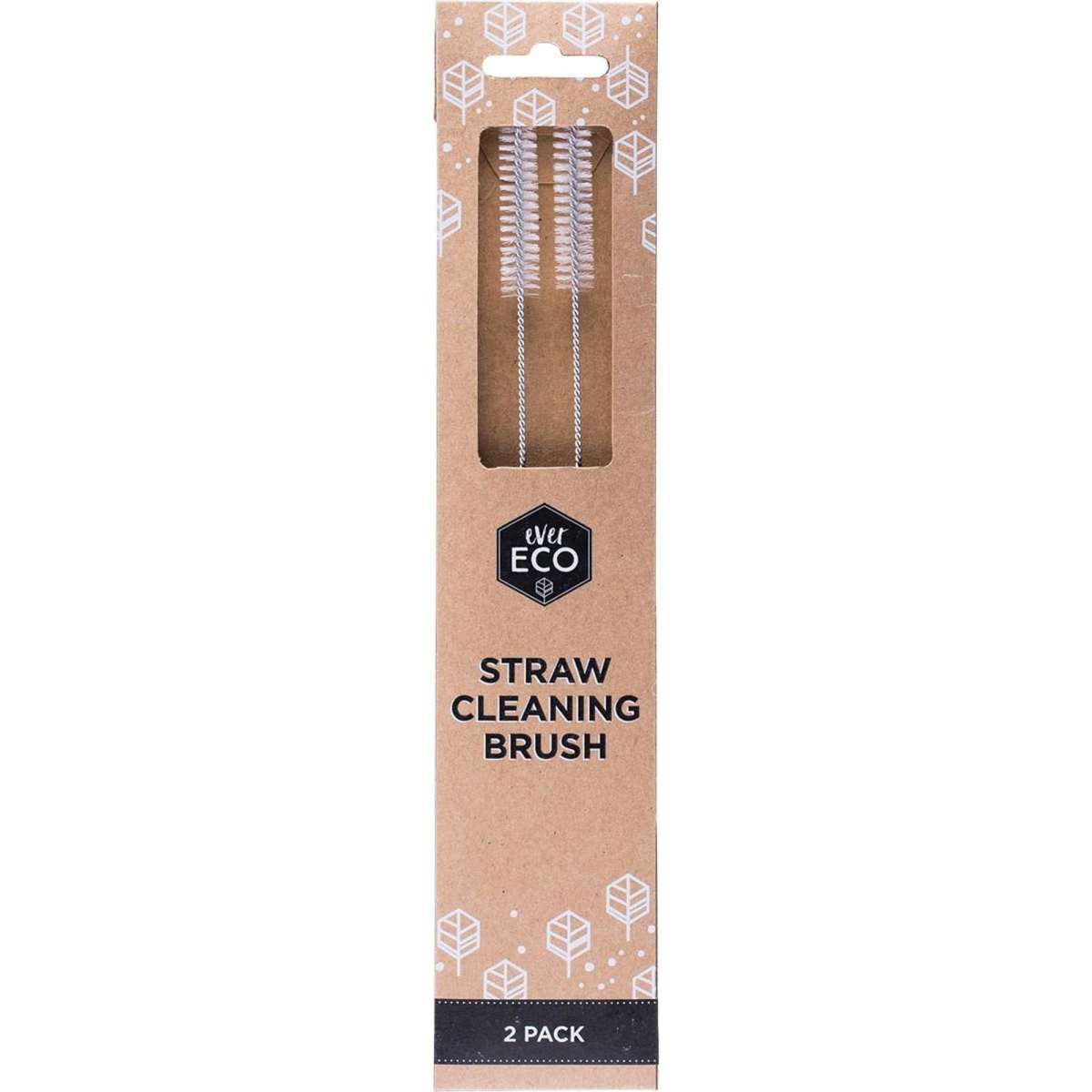 Ever Eco Straw Cleaning Brush Set 1 Pack Woolworths