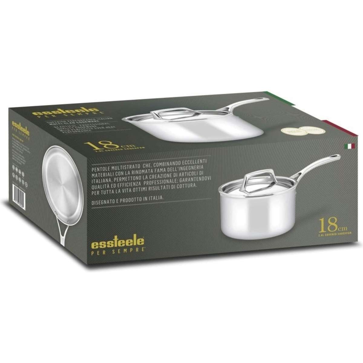 Essteele Per Sempre Saucepan 18cm Woolworths