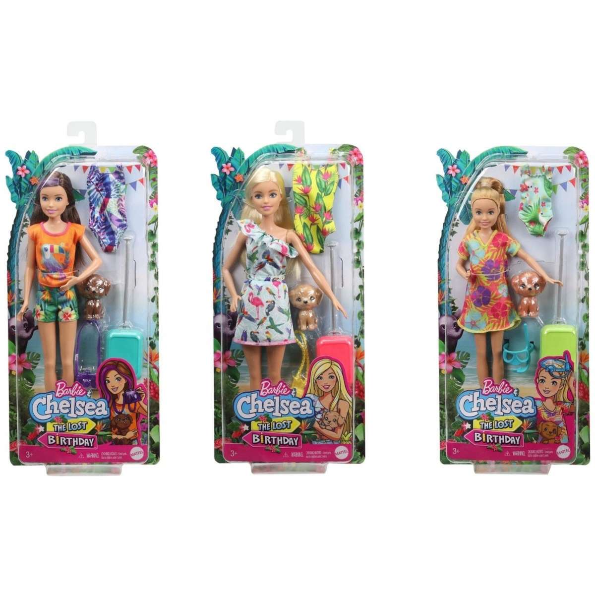 Barbie And Chelsea The Lost Birthday Playset With Doll Pet Puppy And ...