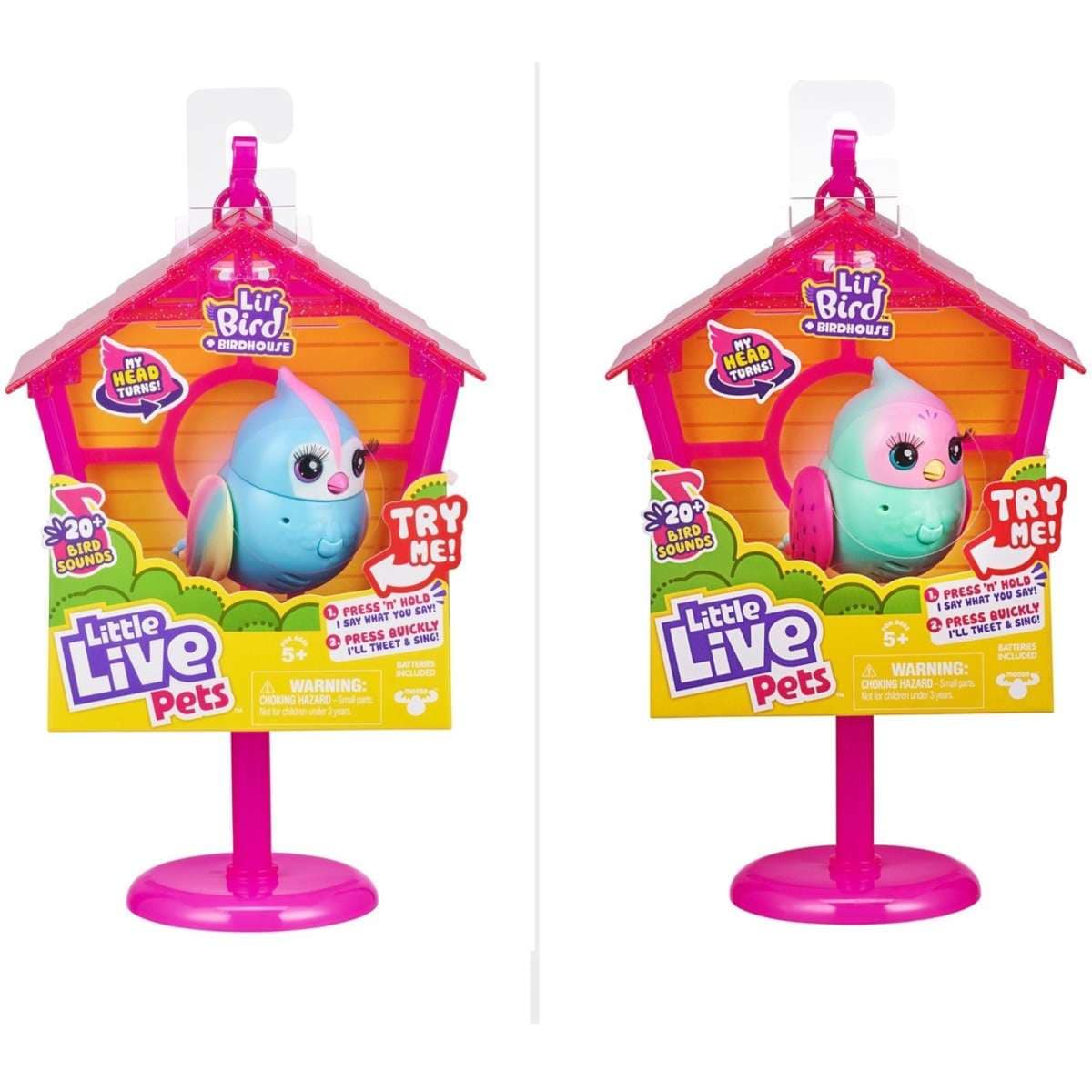 Little Live Pets Lil' Bird & Bird House Designs may vary Woolworths