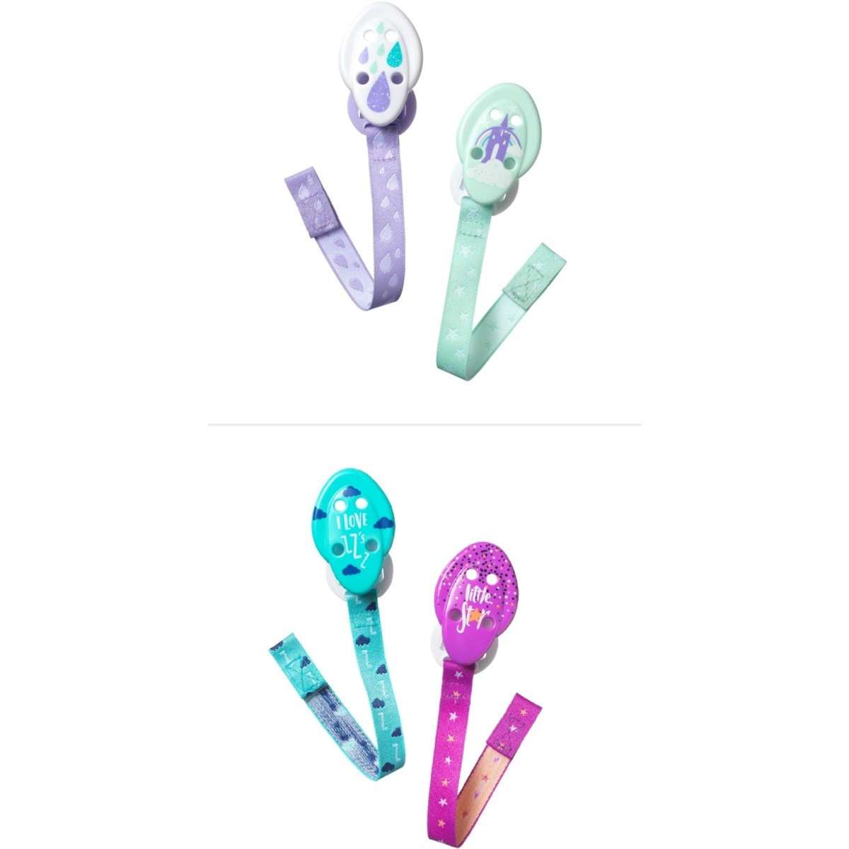 Tommee Tippee Closer To Nature Soother Holder 2 Pack Designs may vary Woolworths