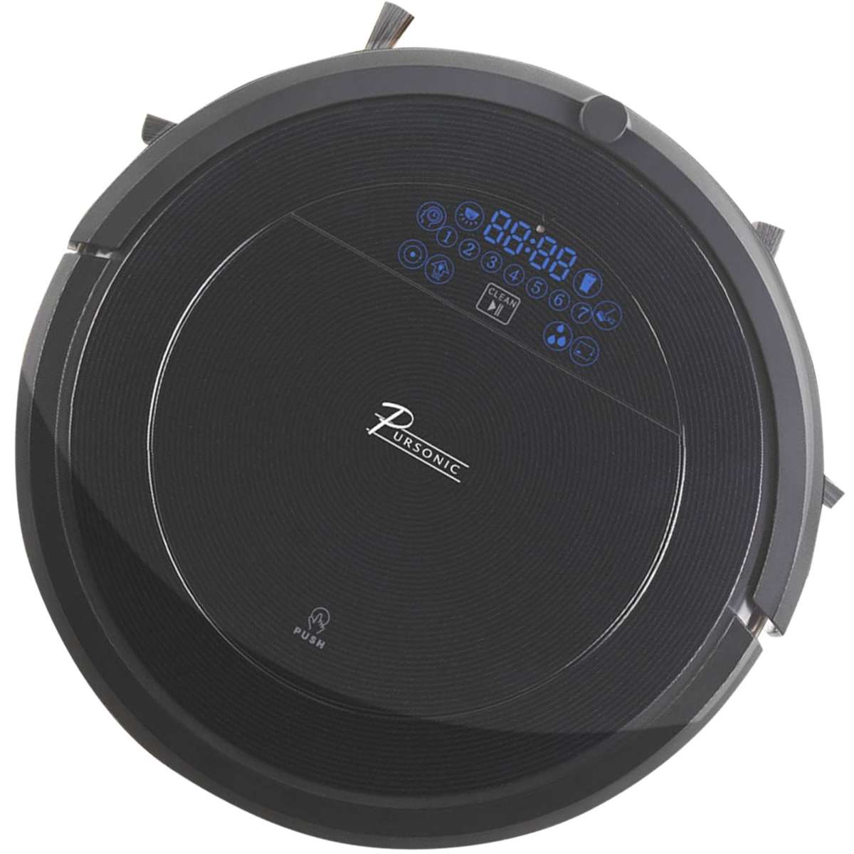 Pursonic i9 Robotic Vacuum Cleaner Carpet Floor Dry Wet Mopping Auto Robot Colour Black