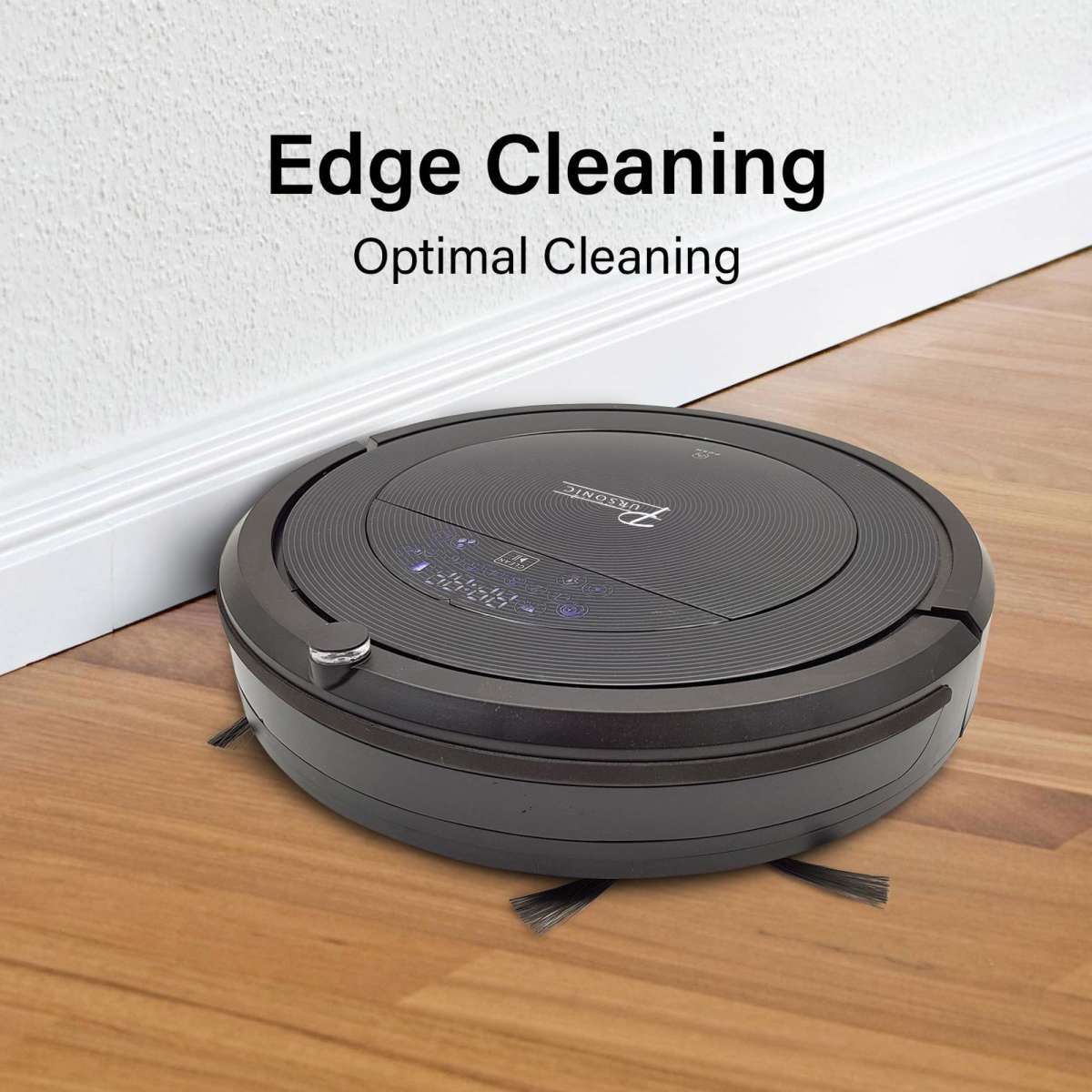 Pursonic i9 Robotic Vacuum Cleaner Carpet Floor Dry Wet Mopping Auto Robot Colour Black
