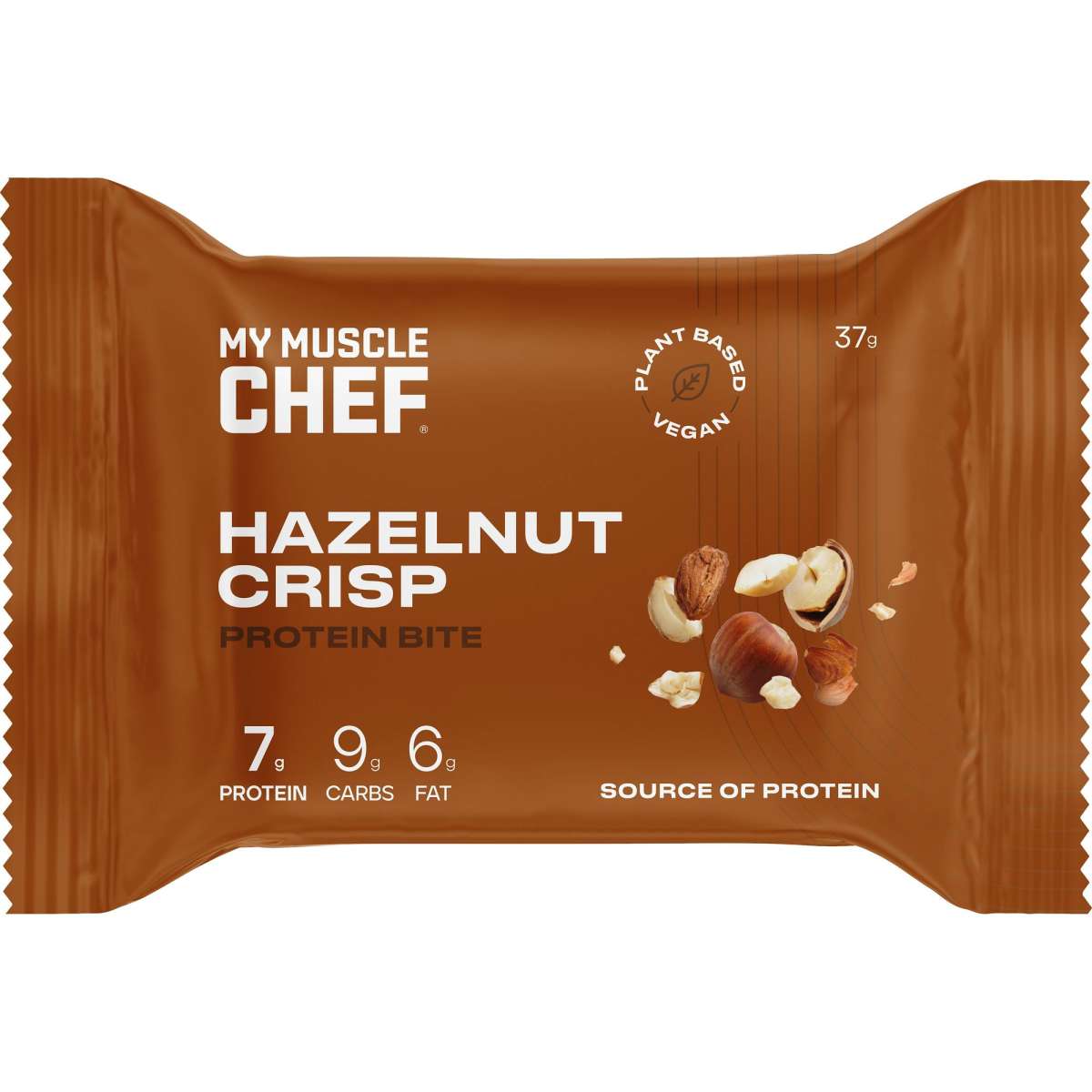 My Muscle Chef Protein Bite Hazelnut Crisp 37g Woolworths
