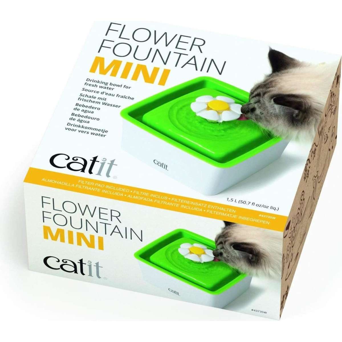 catit 2.0 senses flower water fountain