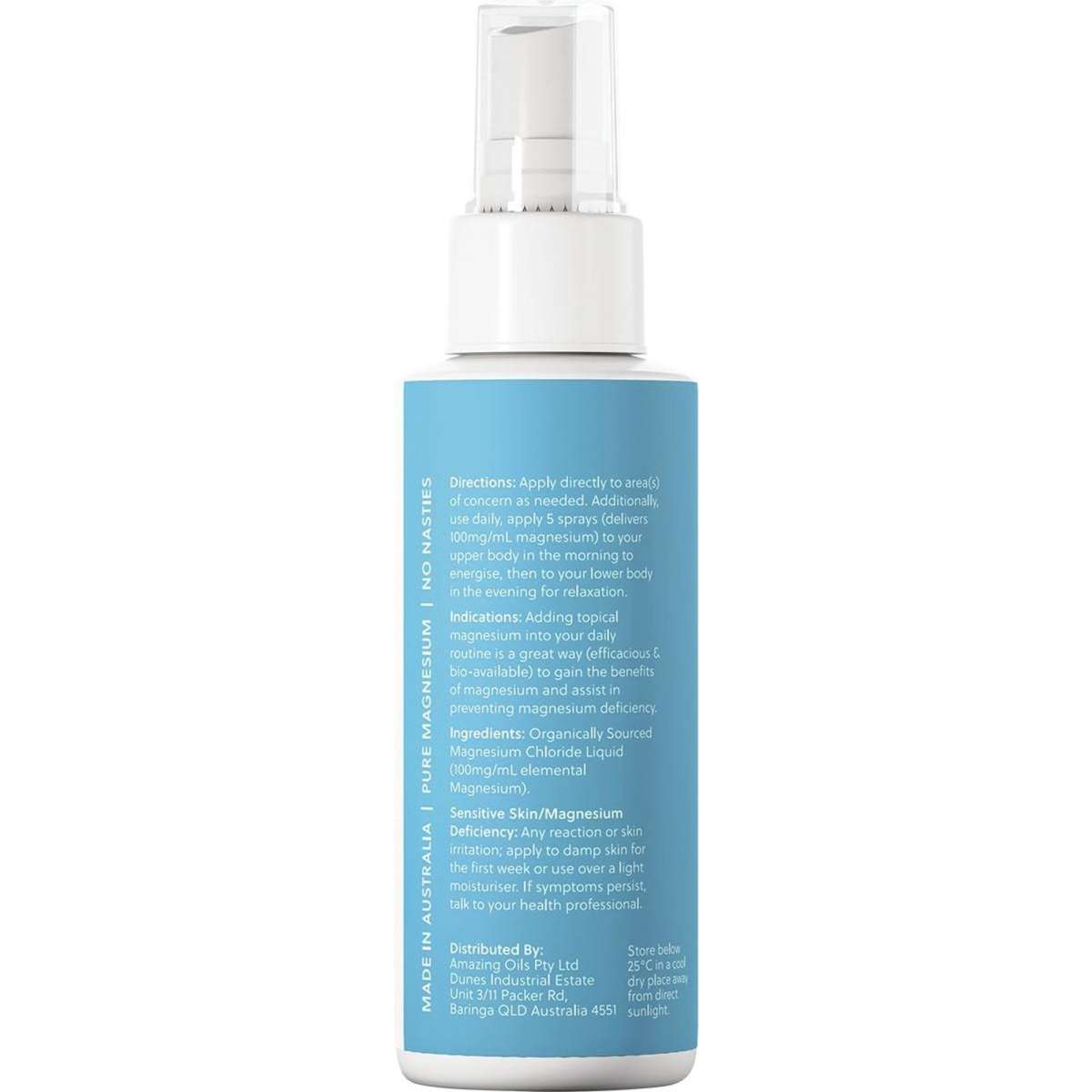 Amazing Oils Magnesium Daily Spray 125ml | Woolworths