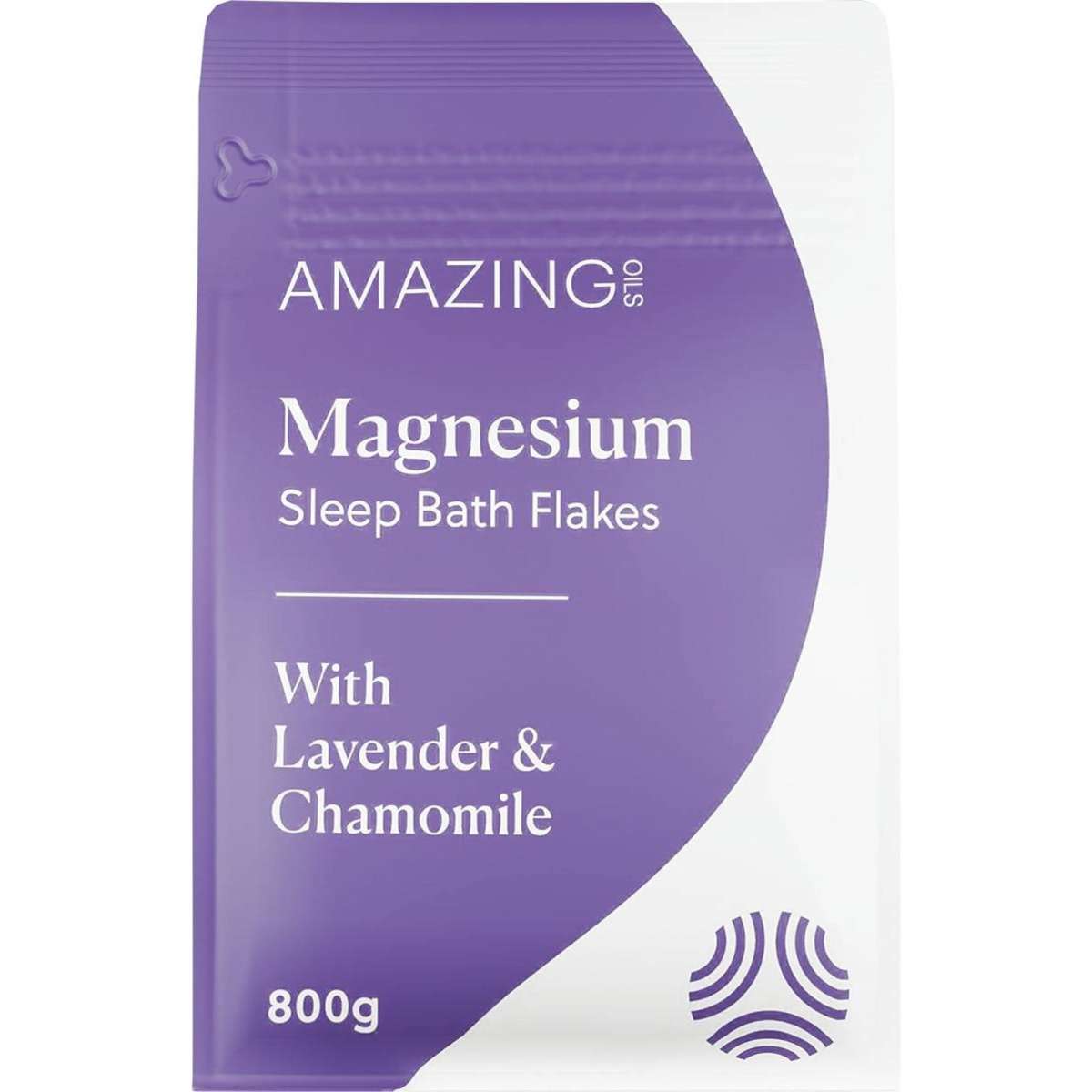 Amazing Oils Magnesium Sleep Bath Flakes 800g Woolworths