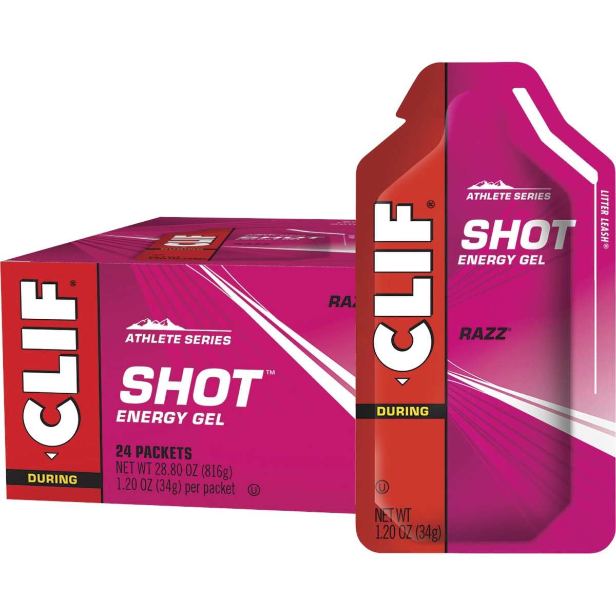 Clif Shot Energy Gel Razz 34g | Woolworths