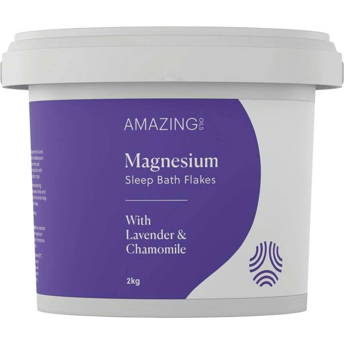 Amazing Oils Magnesium Sleep Bath Flakes 2kg Woolworths