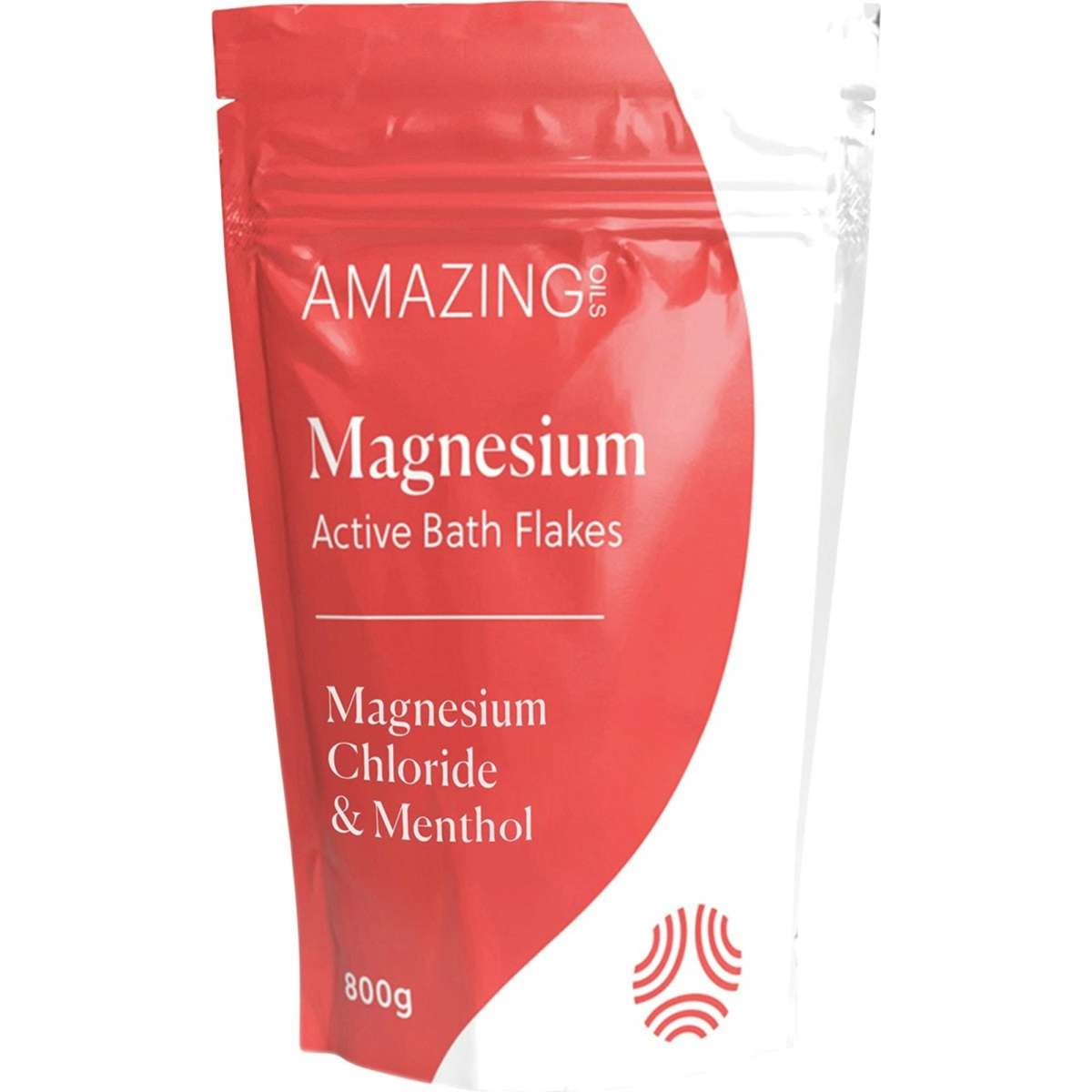 Amazing Oils Magnesium Active Bath Flakes 800g Woolworths