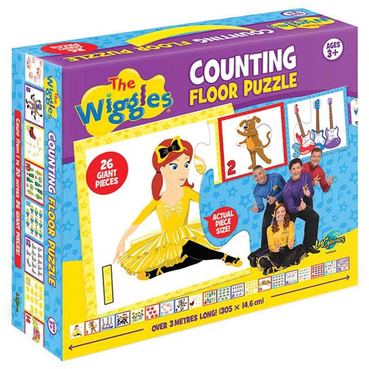 The Wiggles Counting Floor Puzzle Woolworths