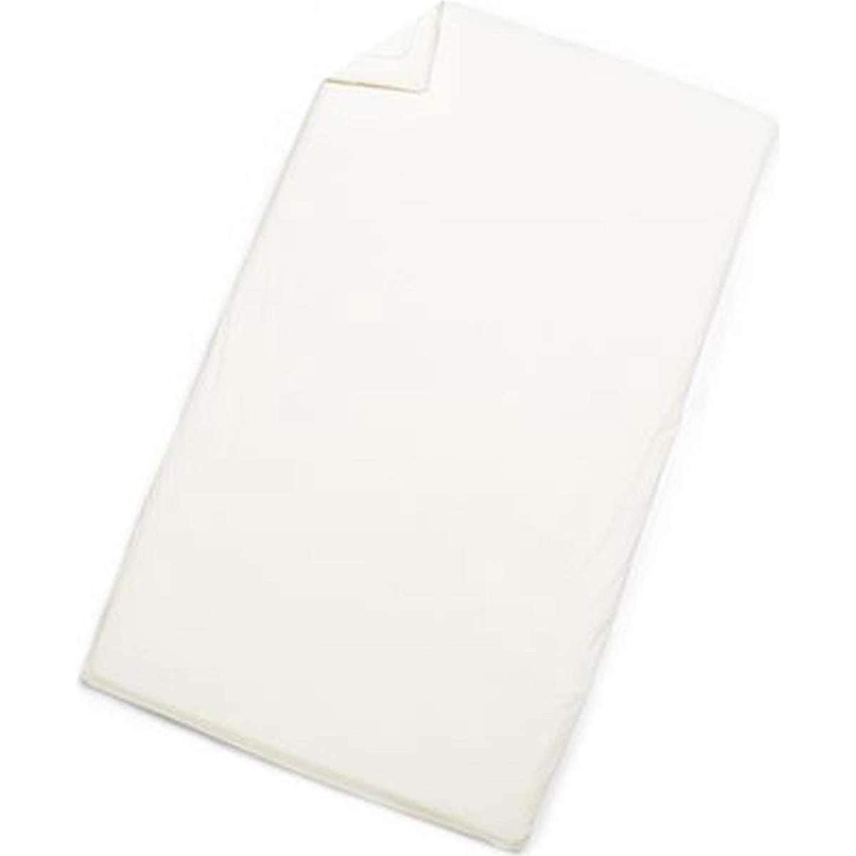 BabyBjorn Fitted Sheet for Baby Cradle (Natural White) 72 x 36cm