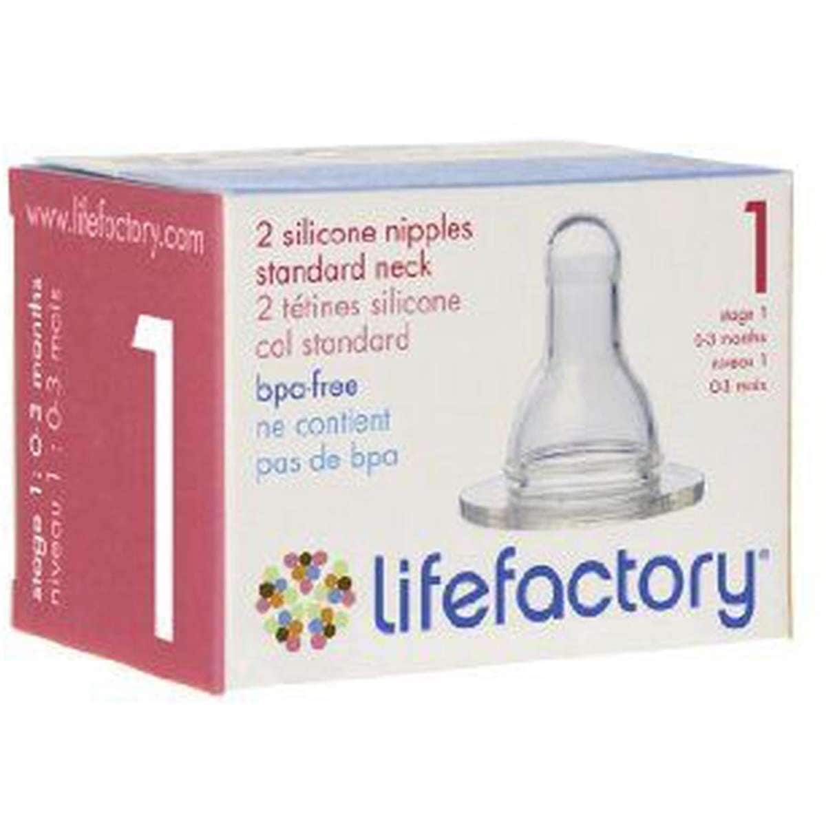 Thermos Teats For Lifefactory Baby Bottles, 2 Pack Stage 1 Woolworths