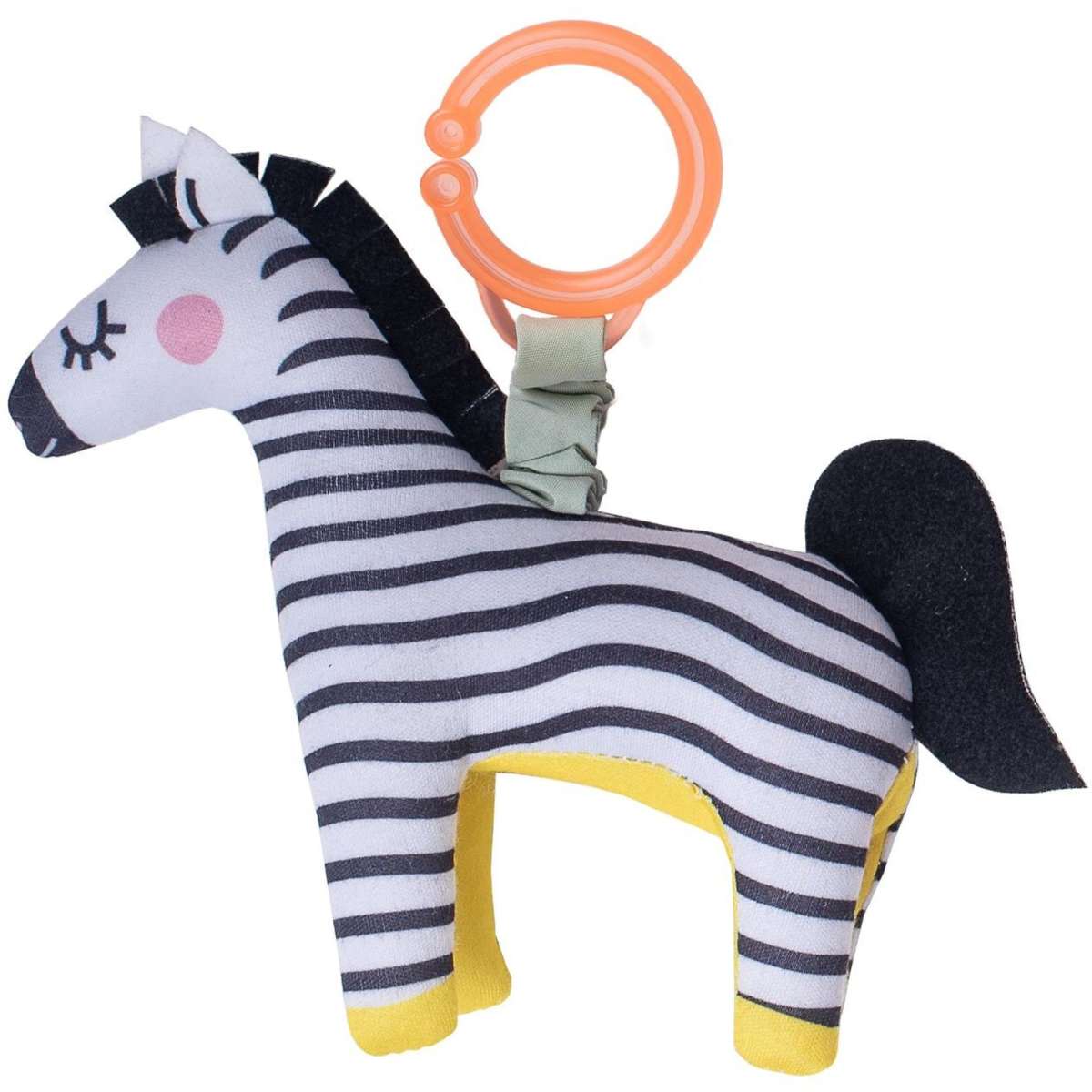 lamaze zebra rattle