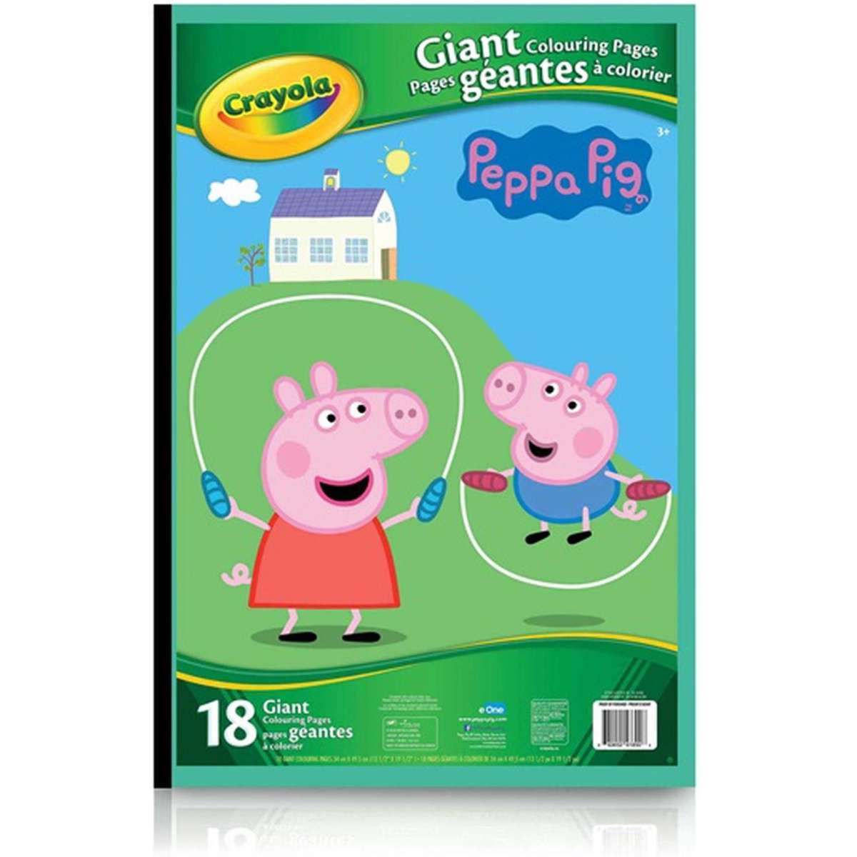 Crayola Giant Coloring Pages - Peppa Pig | Woolworths