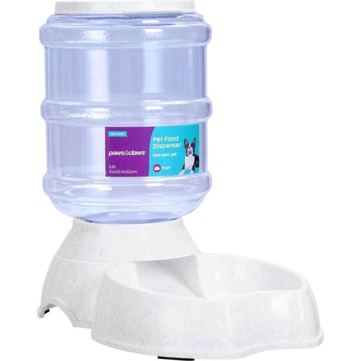 Paws & ClawsPet Food Dispenser Assorted 3.8L Woolworths