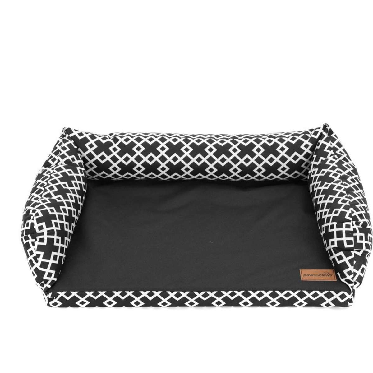 Paws & Claws Fremantle Foam Base Sofa Bed Black Woolworths