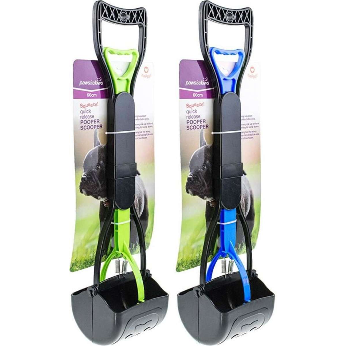 Paws & Claws Quick Release Pooper Scooper Assorted Woolworths