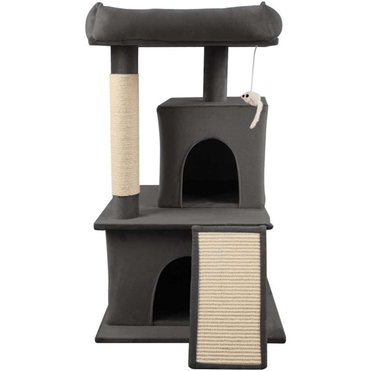 Paws & Claws Catsby Barton Condo Cat Tree 86cm Woolworths