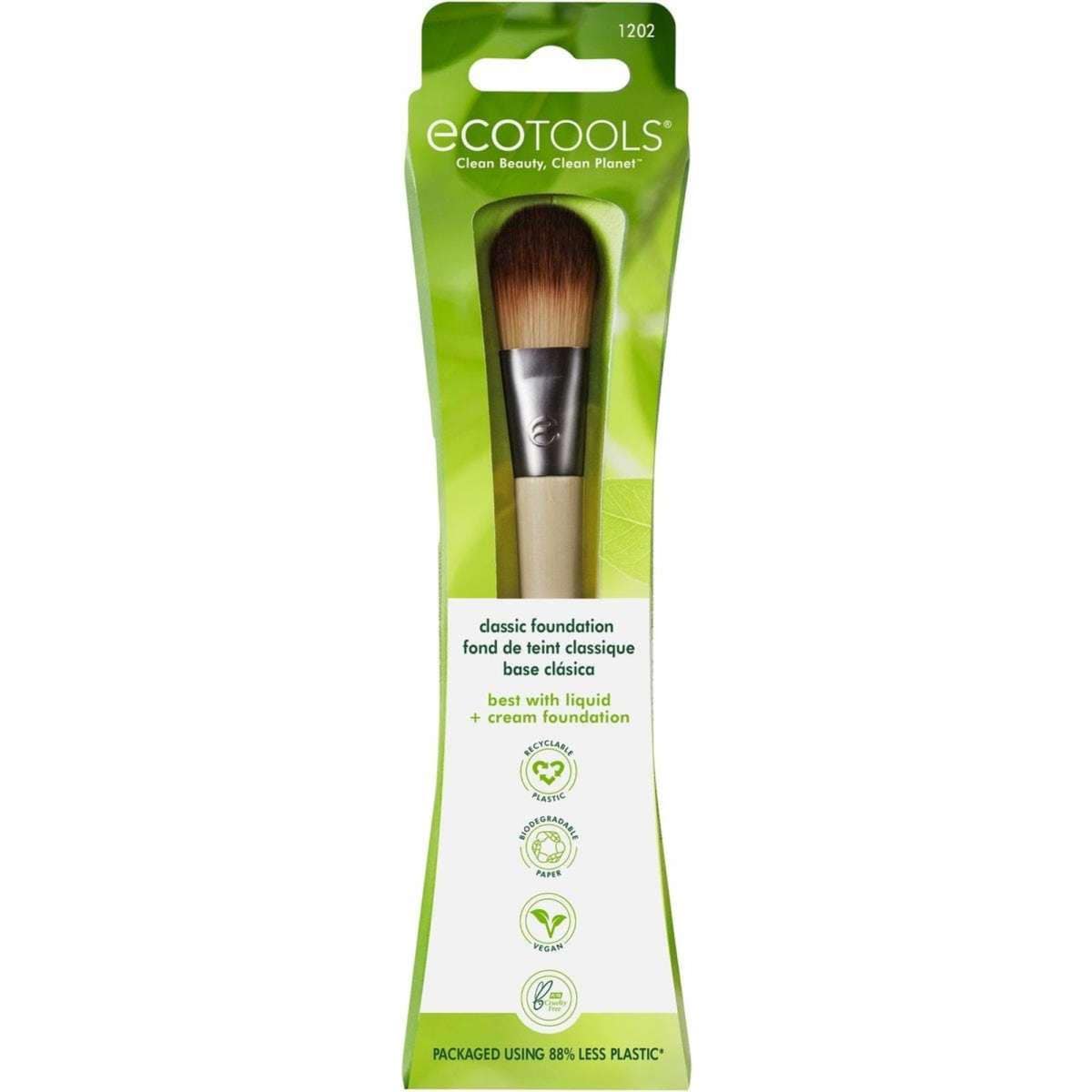 EcoTools Bamboo Classic Foundation Brush Woolworths