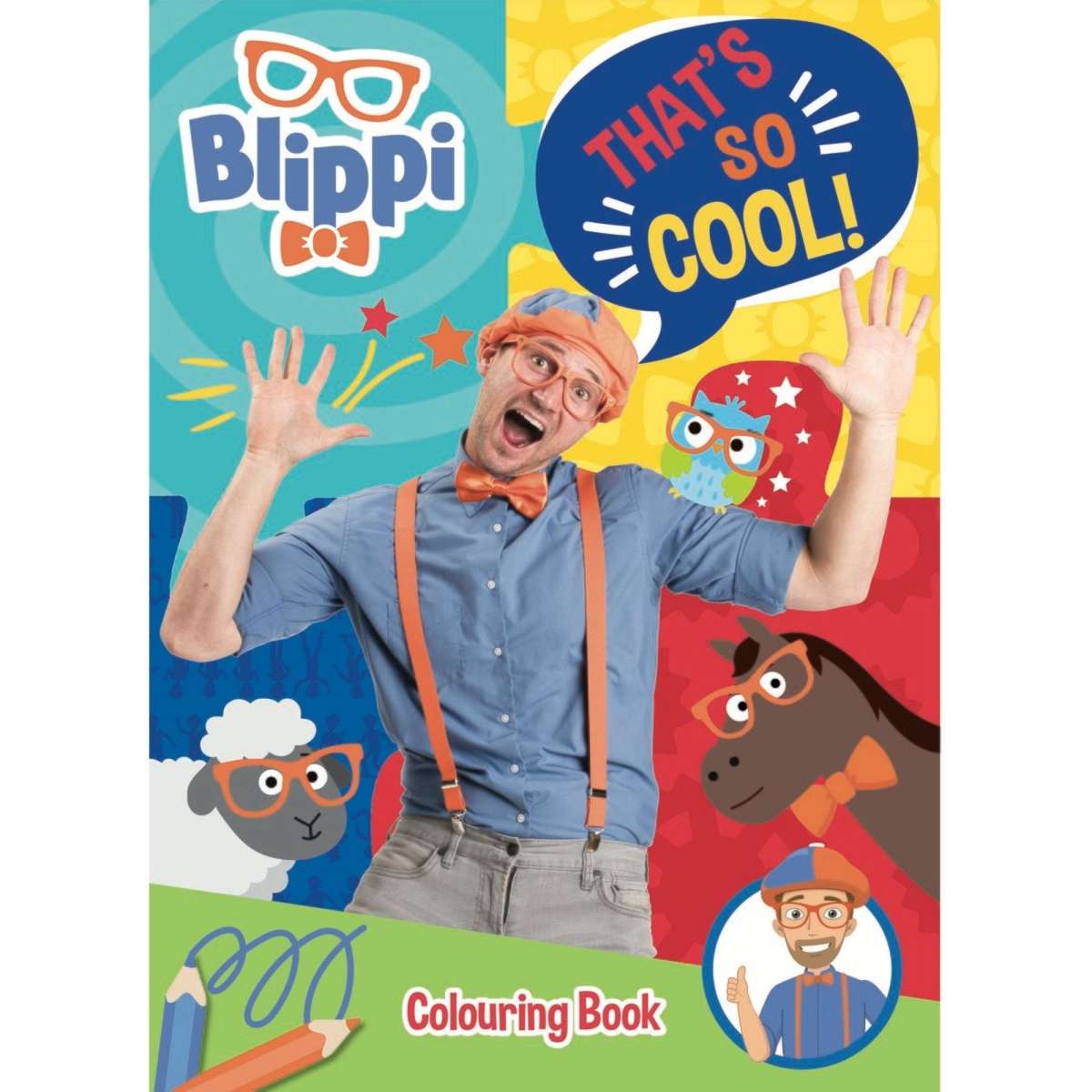 Blippi Colouring Book 1ea Woolworths Blippi Colouring Book 1ea Woolworths