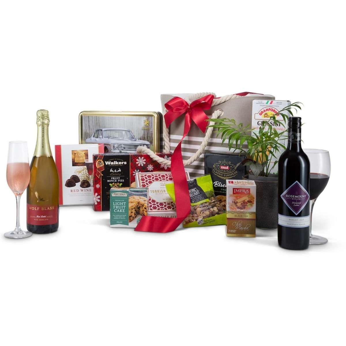 Interhampers Holiday Tote Gift Hamper 1EA Woolworths