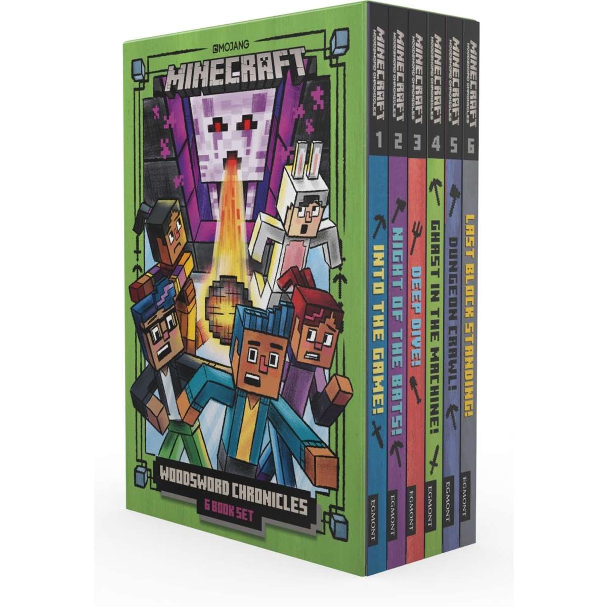 Woodsword Chronicles 6 Book Set by Mojang AB | Woolworths