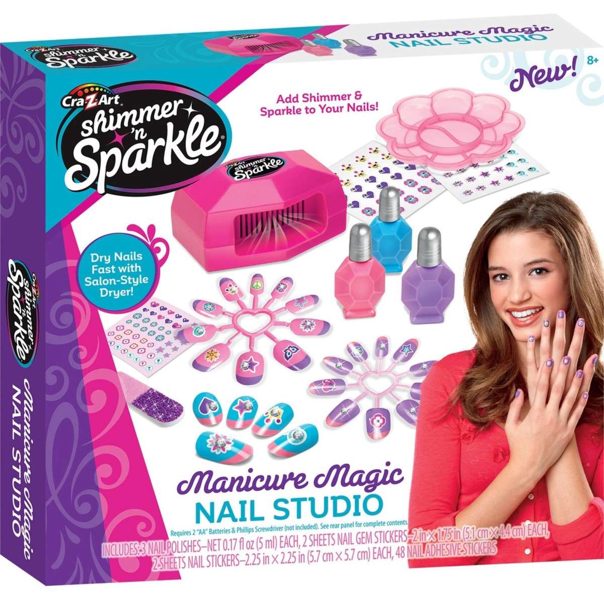 Shimmer N Sparkle Manicure Magic Nail Studio | Woolworths