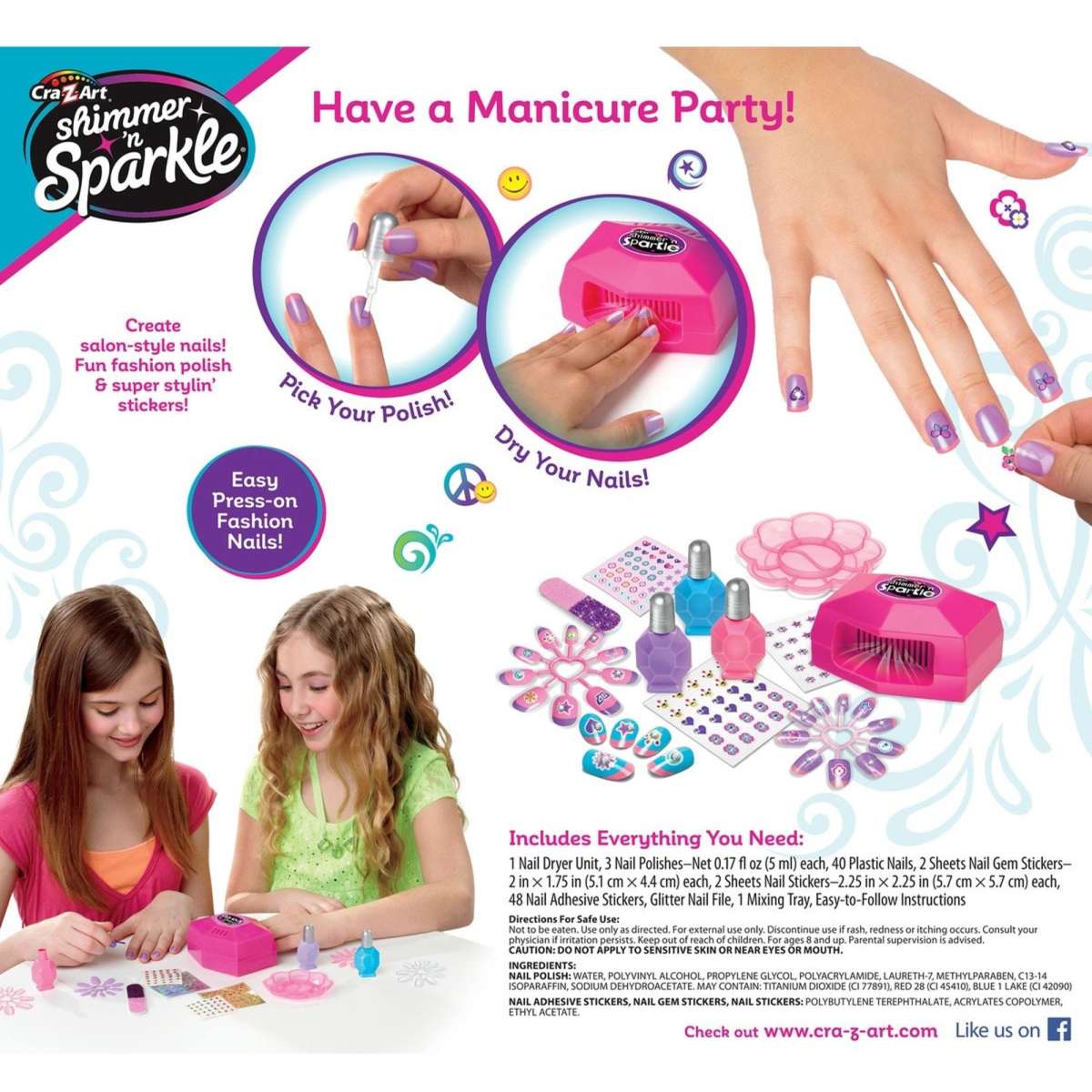 Shimmer N Sparkle Manicure Magic Nail Studio | Woolworths