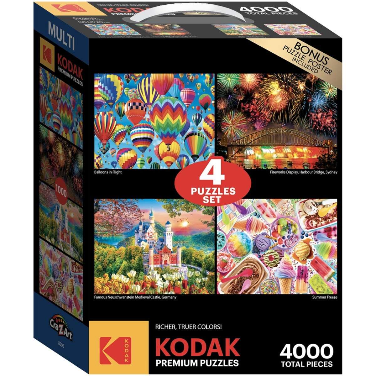 Kodak 4in1 Puzzle Set Woolworths