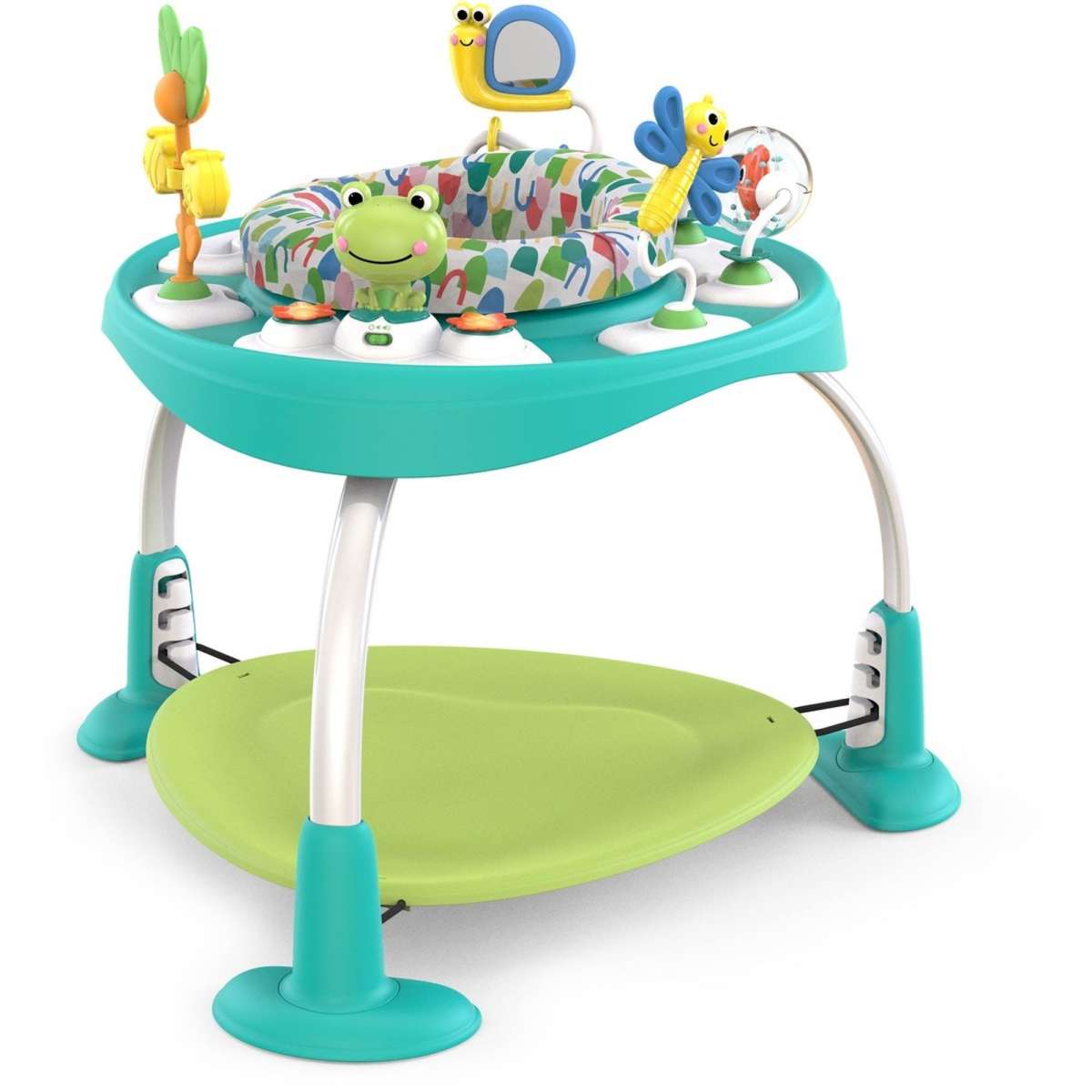 Bright Starts Bounce?Bounce?Baby 2in1 Activity Jumper & Table Playful Pond Woolworths