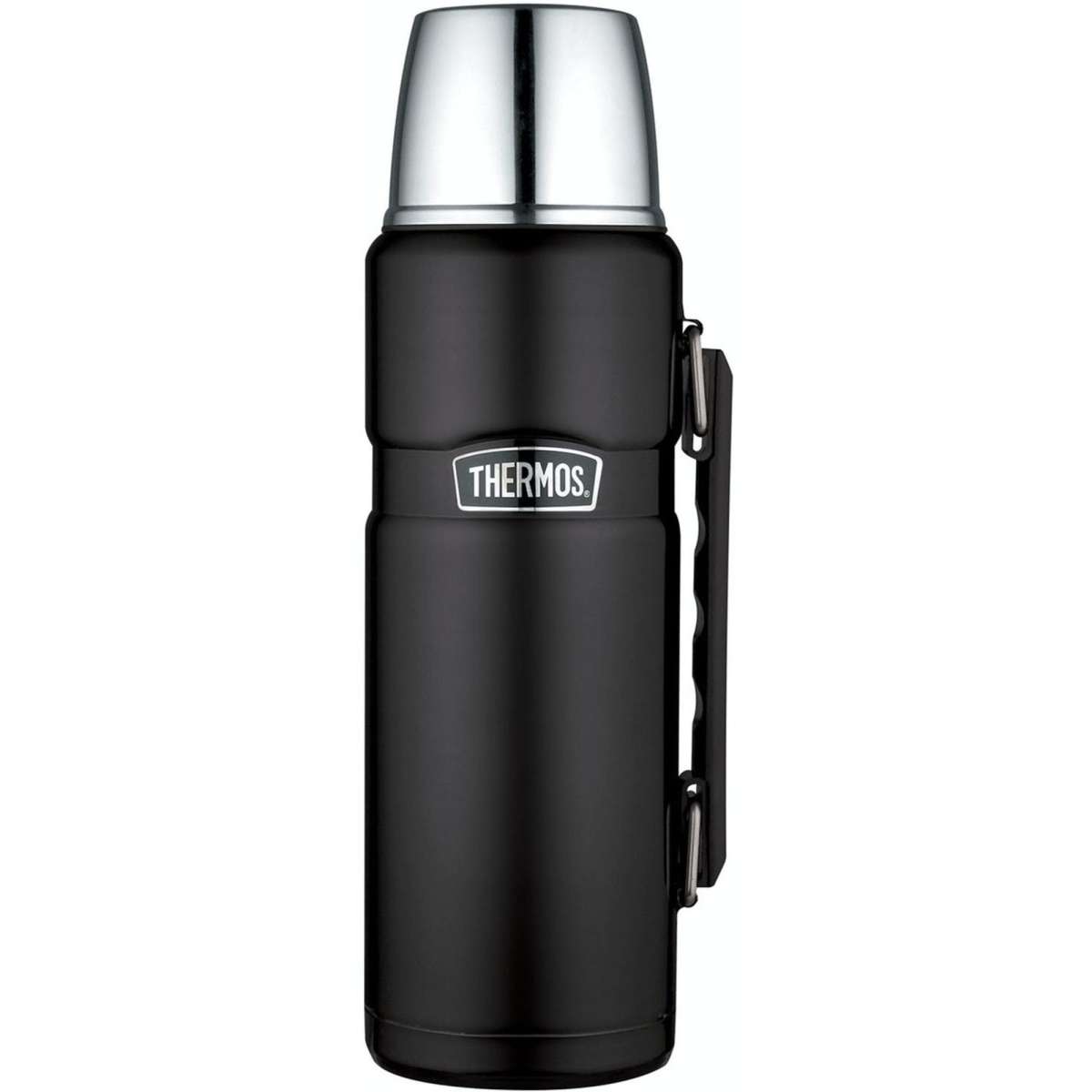 Thermos Stainless King Flask 1 2L Matte Black Woolworths