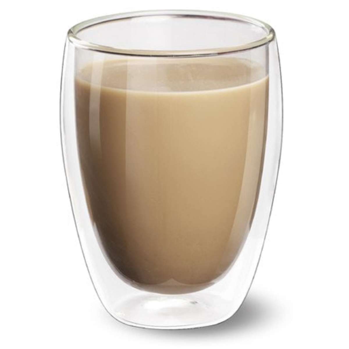 House & Home Double Wall Latte Glass 2 Pack Clear Woolworths
