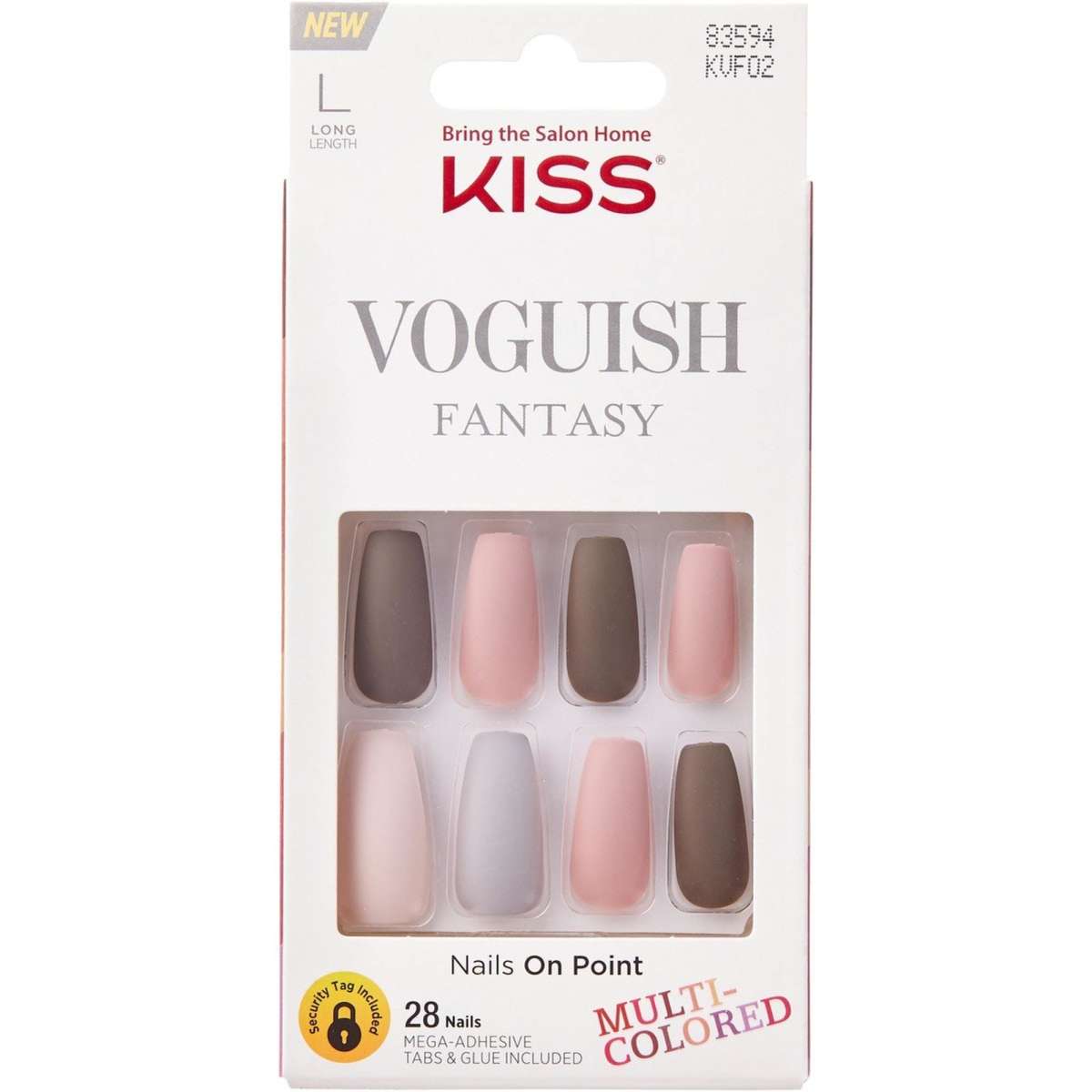 Kiss Voguish Fantasy Nails Chill Out Woolworths