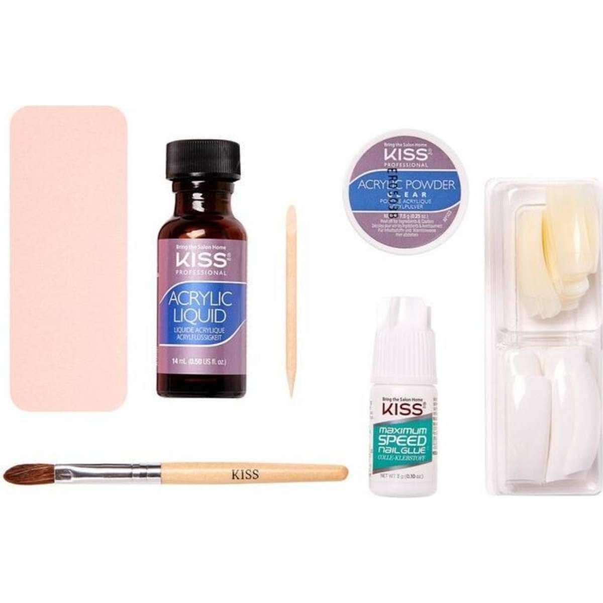 Kiss French Acrylic Nail Sculpture Kit AK104 Woolworths