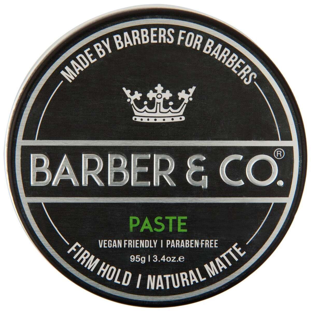 Barber & Co. Paste 95g Firm Hold Natural Matte Woolworths