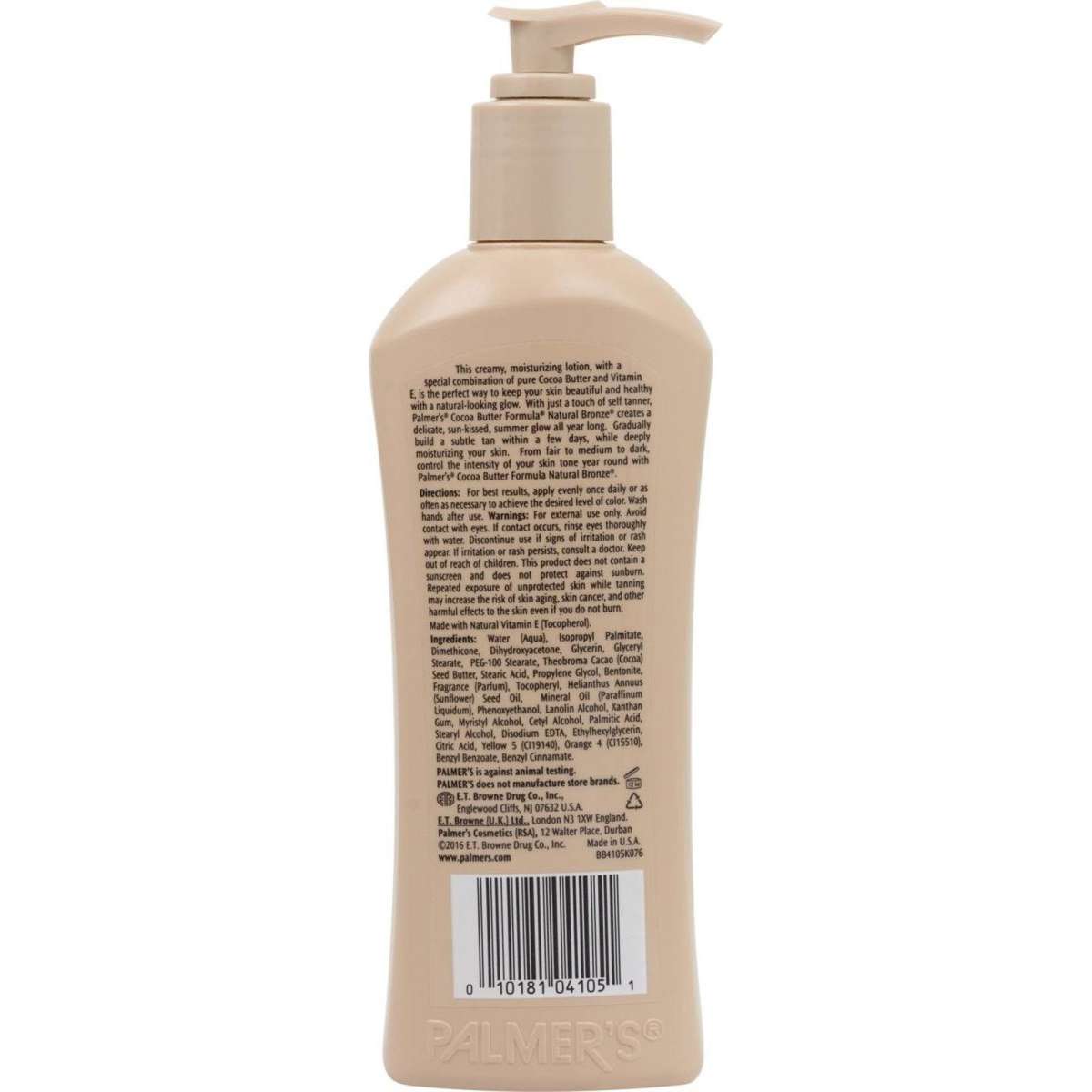 Palmer's Natural Bronze Body Lotion 400ml Woolworths