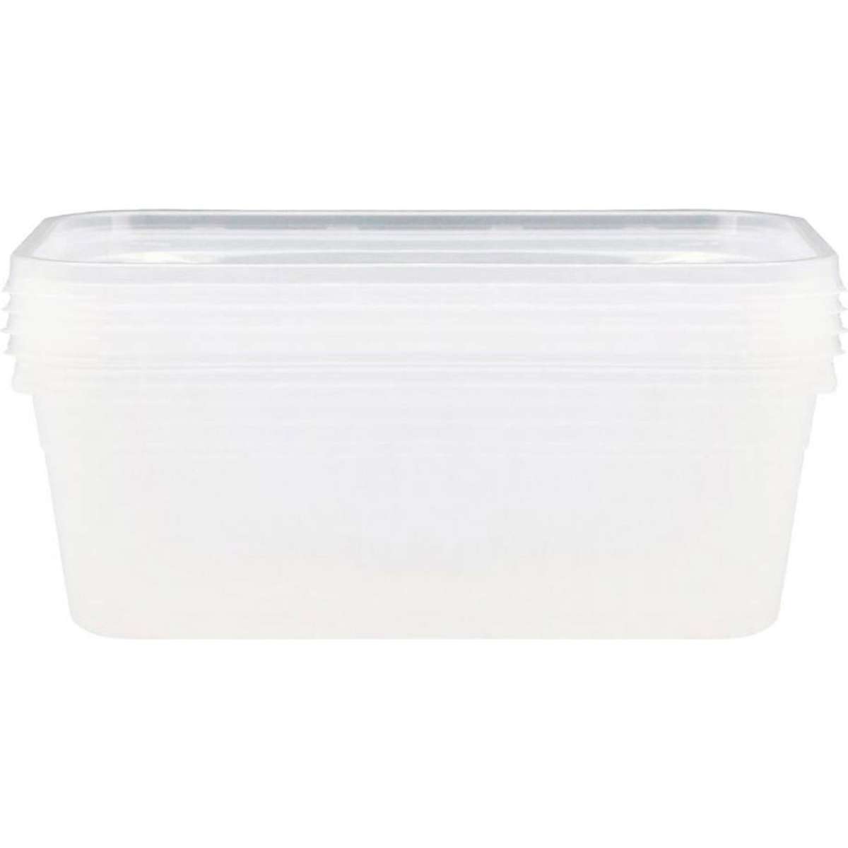 Lemon Lime Reusable Food Containers 4PK Woolworths