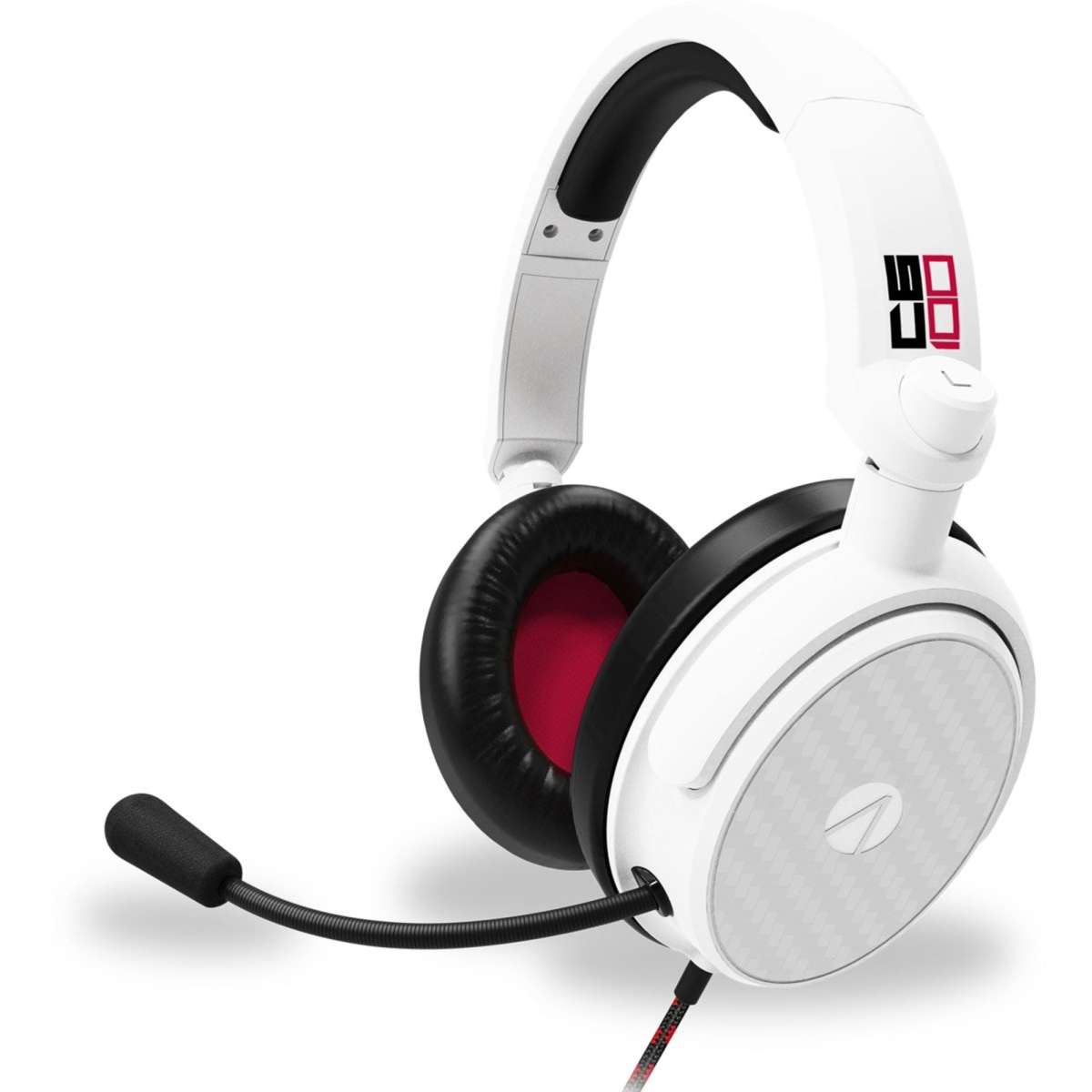 Stealth C6-100 Gaming Headset - Red/White | Woolworths