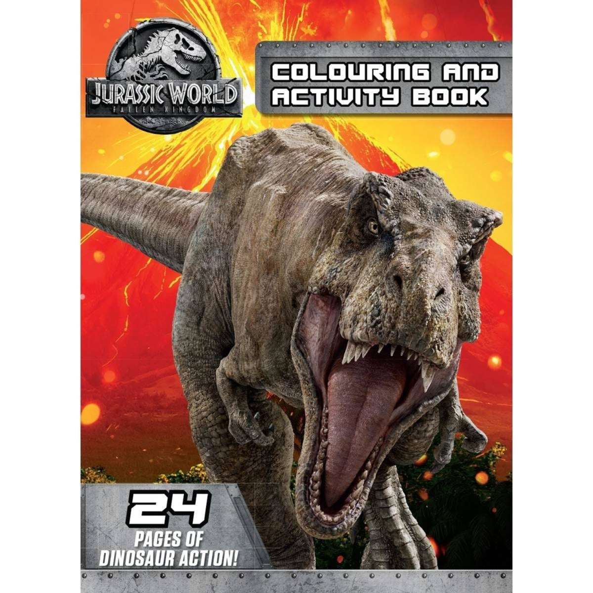 Jurassic World 2 Fallen Kingdom Colouring And Activity Book 1ea Woolworths Jurassic World 2 Fallen Kingdom Colouring And Activity Book 1ea Woolworths