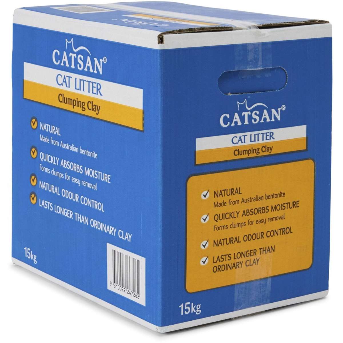 Catsan Clumping Clay Cat Litter 15kg Woolworths