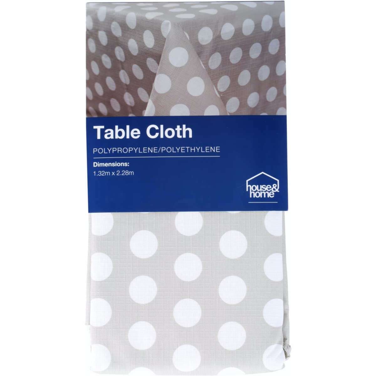 House & Home Spot Print Table Cloth | Woolworths