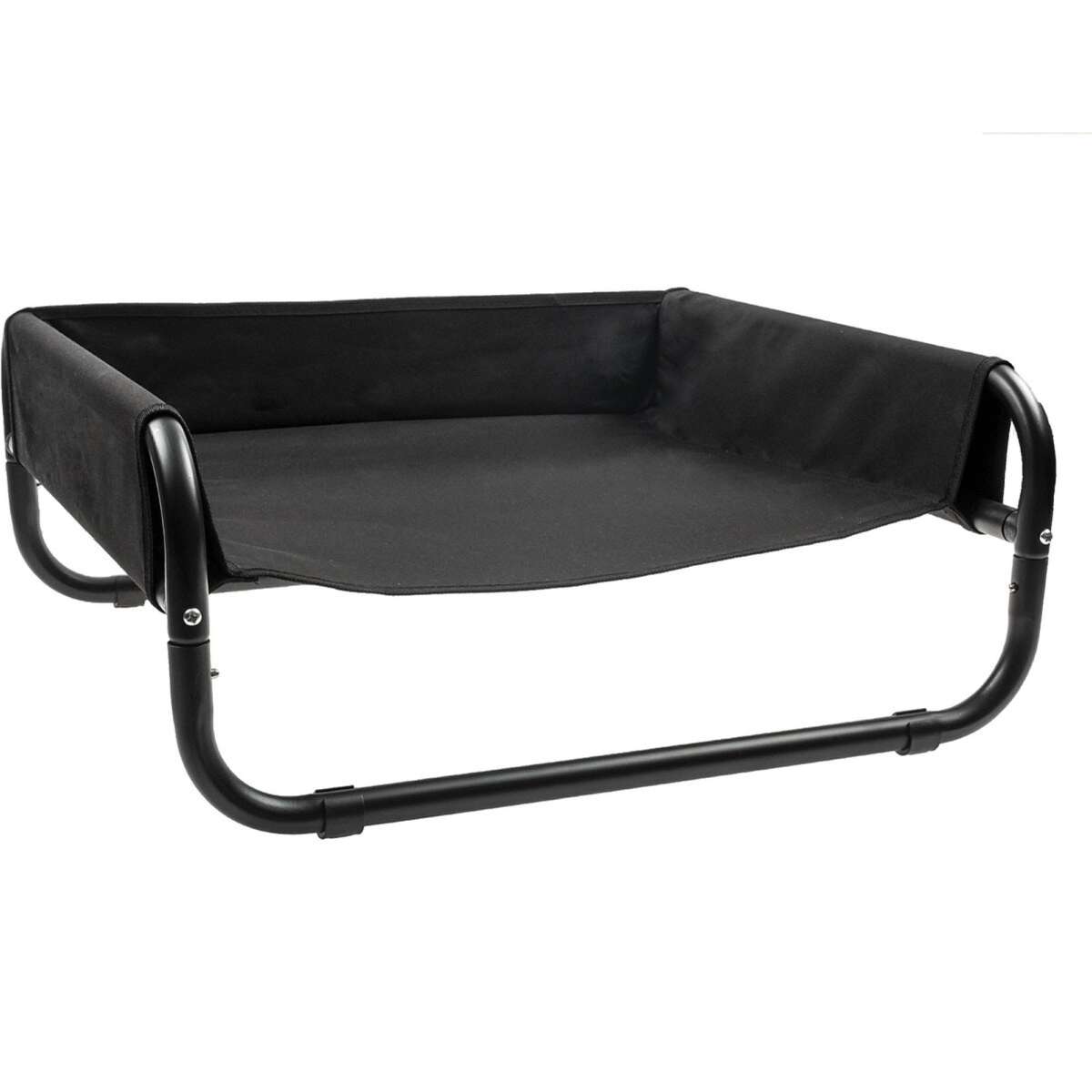 Tails Elevated Pet Bed Black Large Woolworths
