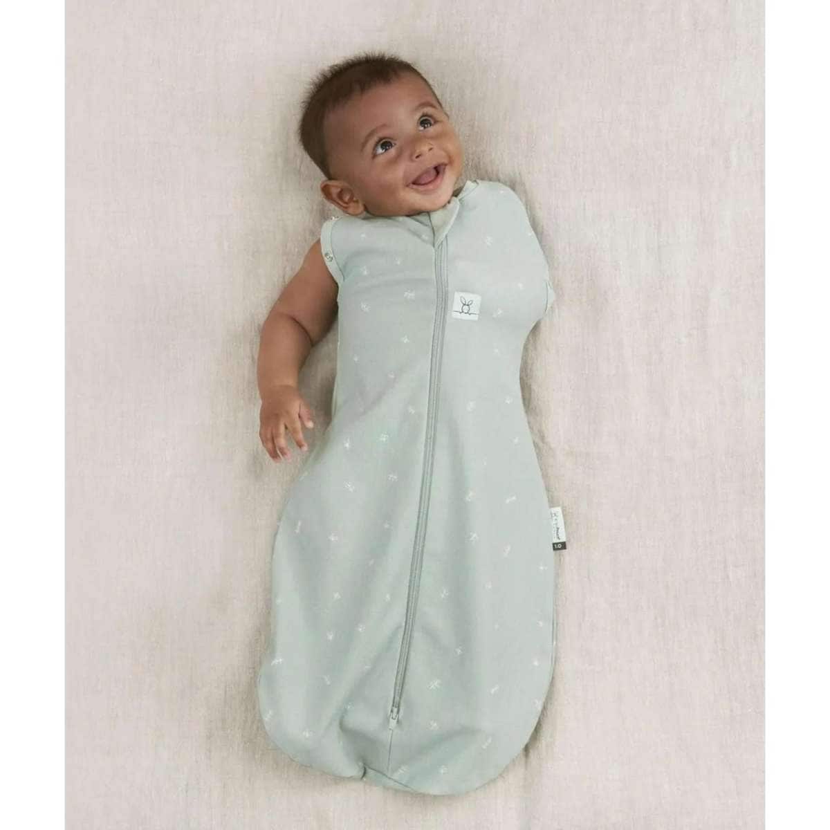 ergoPouch Cocoon Swaddle Bag 0.2 TOG for 36 Months Babies Sage