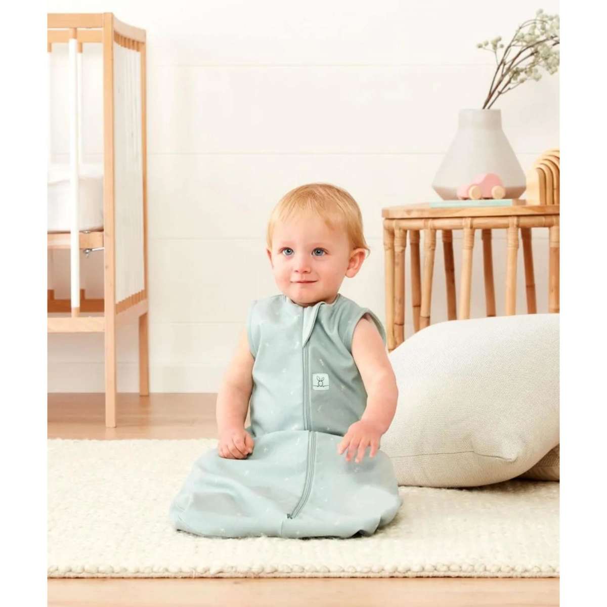 ergoPouch Organic Cotton Jersey Sleeping Bag 0.2 TOG for 312 Months